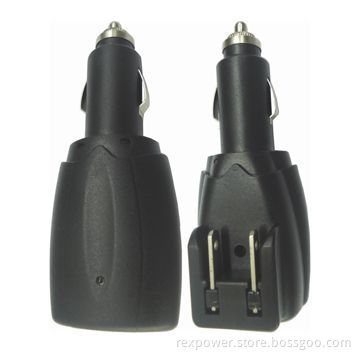 2-in-1 Chargers for iPhone, with 5V DC Output Voltage/1000mA Maximum Current